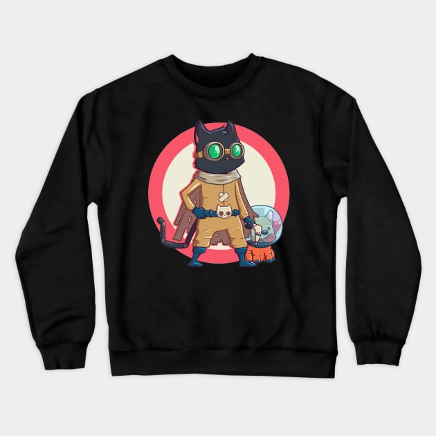 Space Thief Crewneck Sweatshirt by Susto